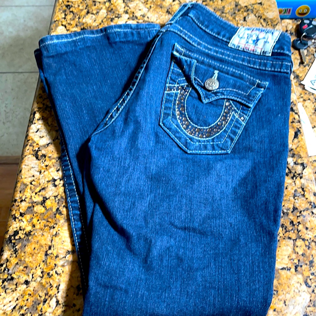 Really Cute One Of A Kind True Religion Jeans